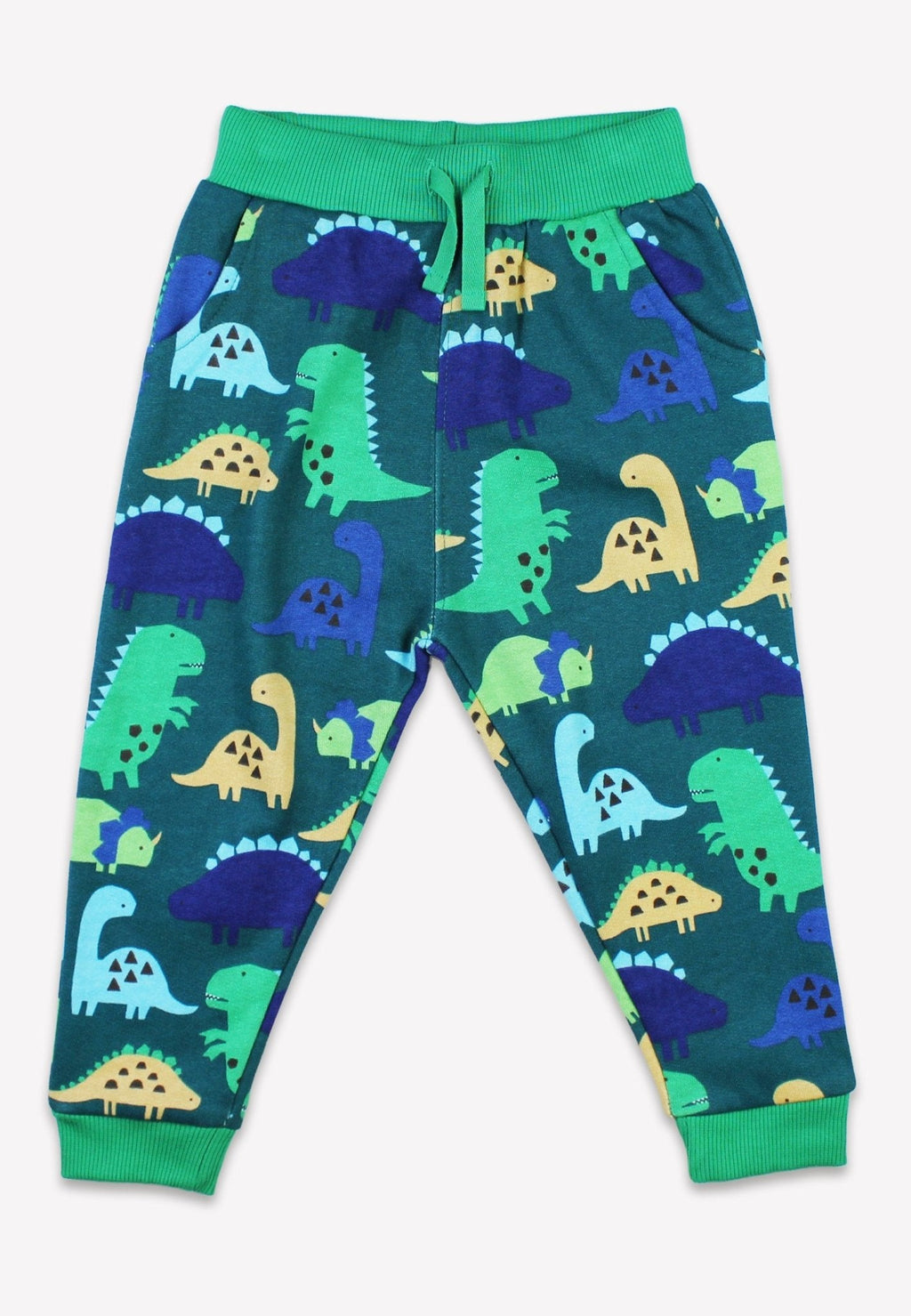 Organic Tonal Dinosaur Print Joggers for Kids