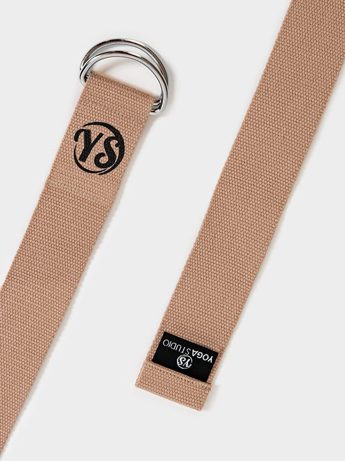 Yoga Studio GOTS Organic Cotton D-Ring 2.5m Yoga Belt Strap