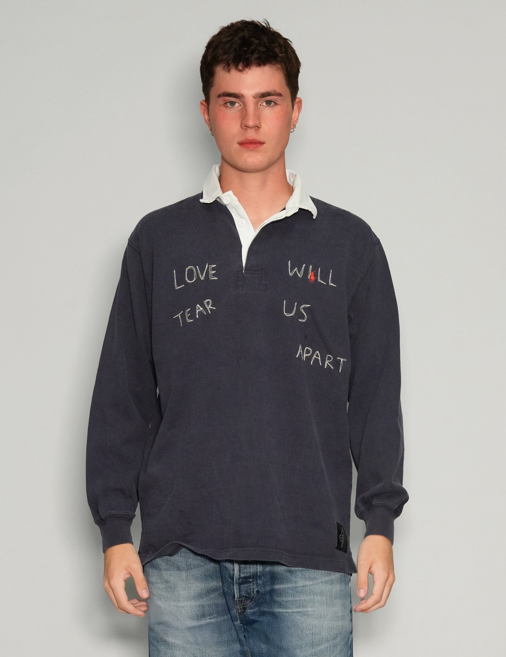 'Love Will Tear Us Apart' Polo Shirt