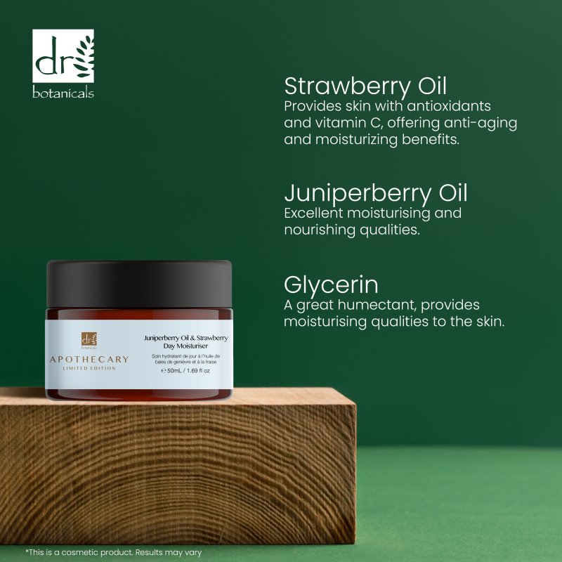 Strawberry and Juniper Berry Day Moisturiser 50ml
