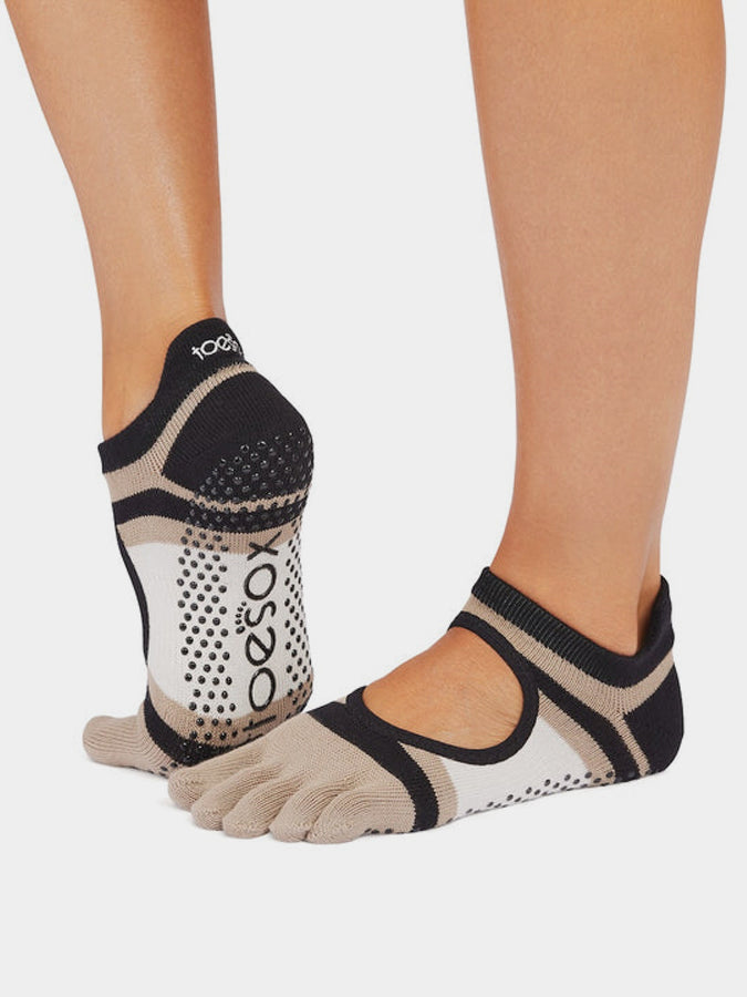 ToeSox Full Toe Bellarina Women's Yoga Grip Socks