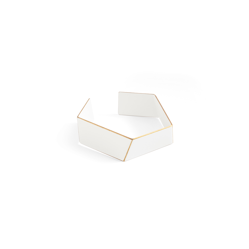 Folded Bracelet by Lisa Kroeber – Handcrafted Estonian Brass Jewelry by Lisa Kroeber Jewellery at www.brixbailey.com