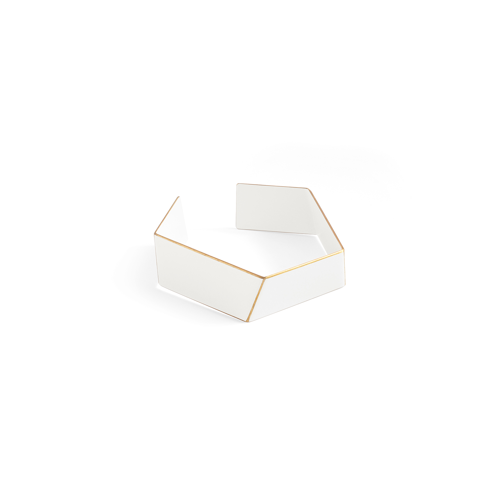 Folded Bracelet by Lisa Kroeber – Handcrafted Estonian Brass Jewelry by Lisa Kroeber Jewellery at www.brixbailey.com