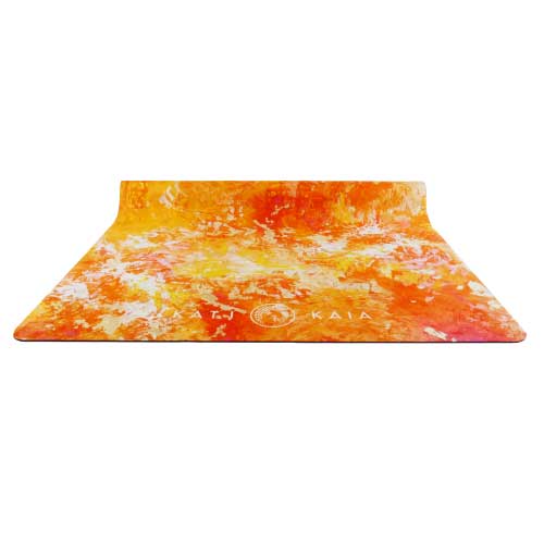 Aurelia Orange Travel Yoga Mat