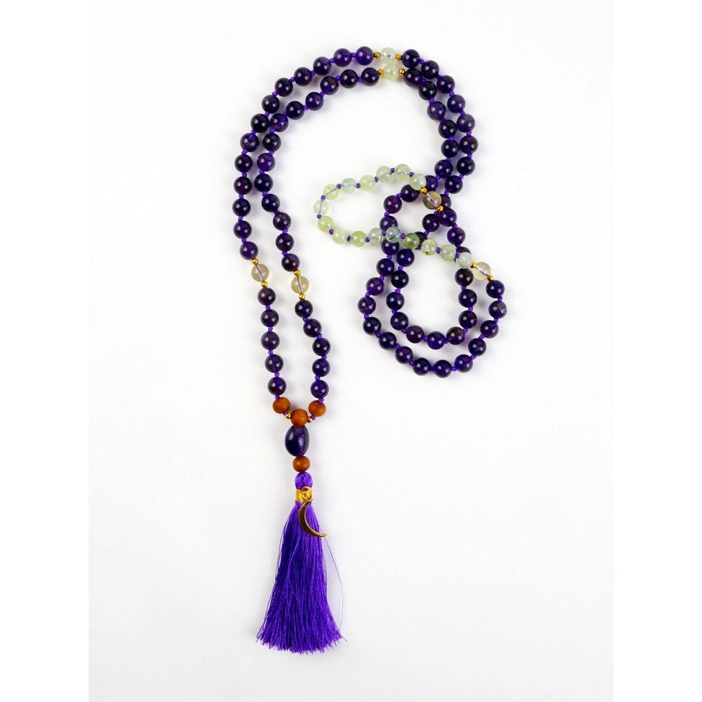 Amethyst Mala Necklace