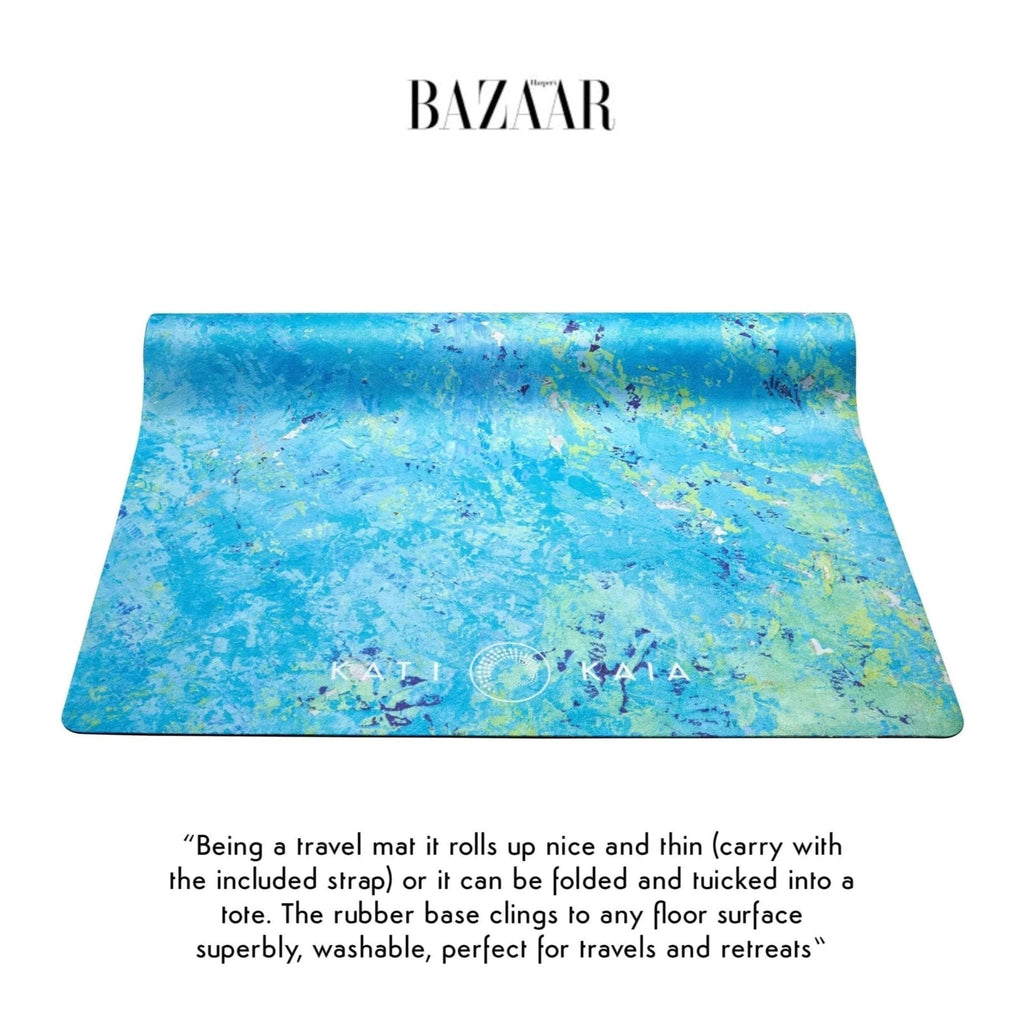 Thalassa Blue Travel Mat