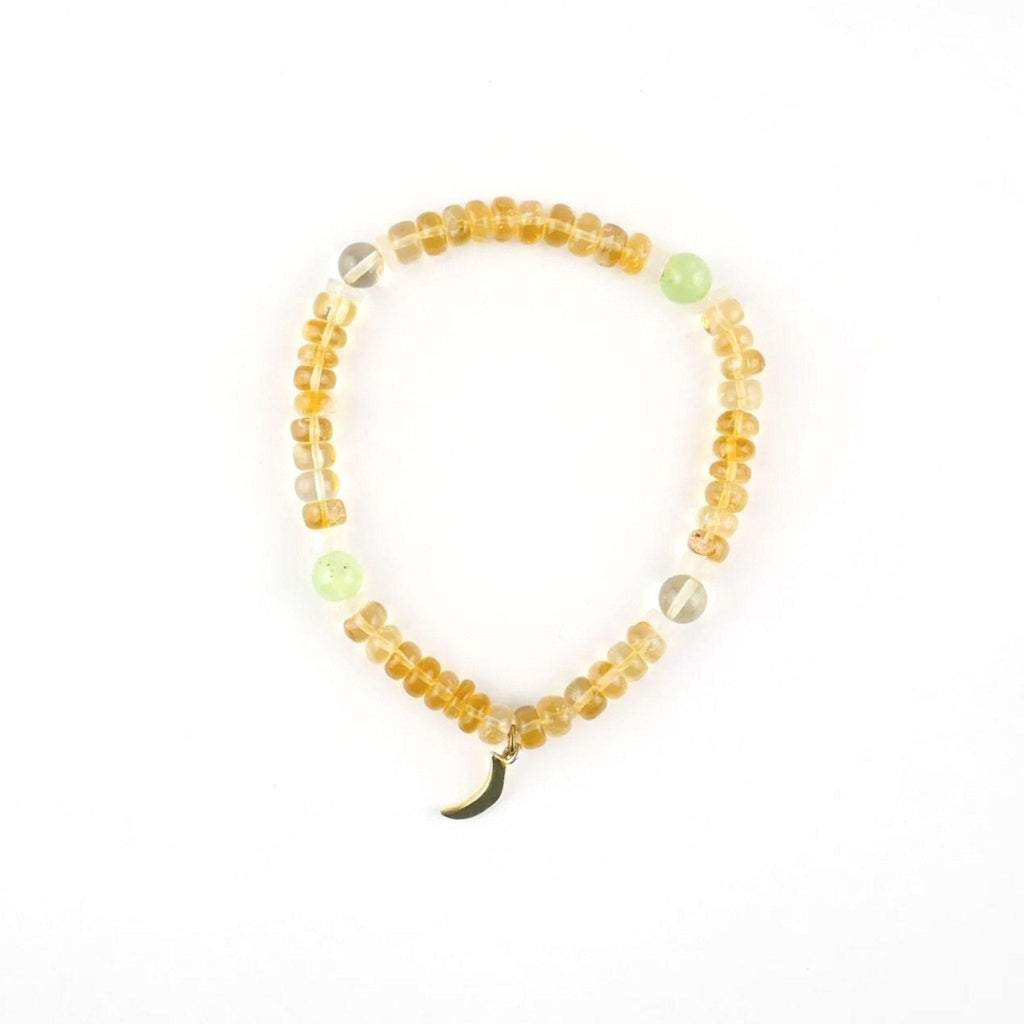 Citrine Crystal Set - Necklace & Bracelet
