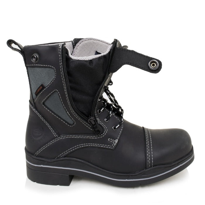 Kentucky Storm Waterproof Jodhpur Boots in Black