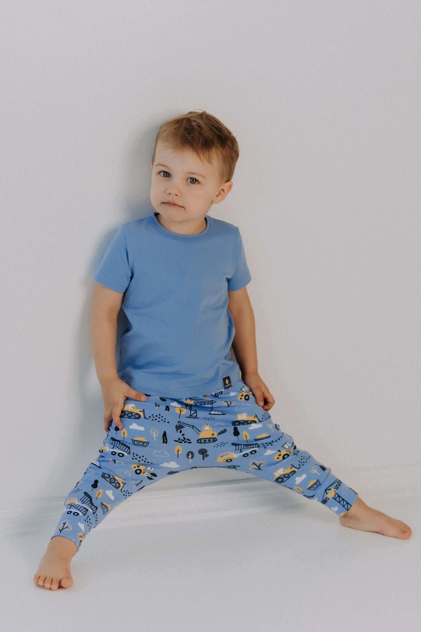 Baggy Pants KNUT for Boys - Comfy & Durable with Deep Pockets - European Design by Breden at www.brixbailey.com
