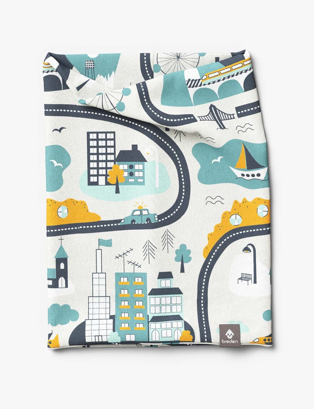 Double Cotton Tube-Scarf TOBIAS - Easy to Use for All Seasons and Stylishly Designed in Europe by Breden at www.brixbailey.com