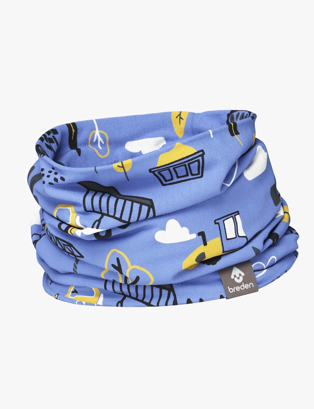 Double Cotton Tube-Scarf TOBIAS: Easy to Wear & Perfect for Mid-Season Weather - Stylish & Safe Neck Protection by Breden at www.brixbailey.com