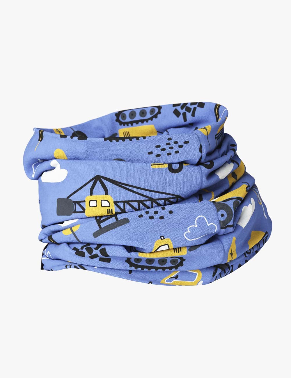 Double Cotton Tube-Scarf TOBIAS - Easy to Wear & Ideal for Mild Climates by Breden at www.brixbailey.com