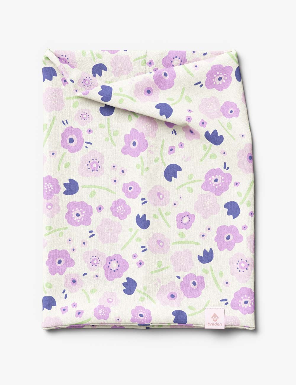 Double Cotton Tube-Scarf TOBIAS - Versatile & Oeko-Tex Certified for All Seasons by Breden at www.brixbailey.com
