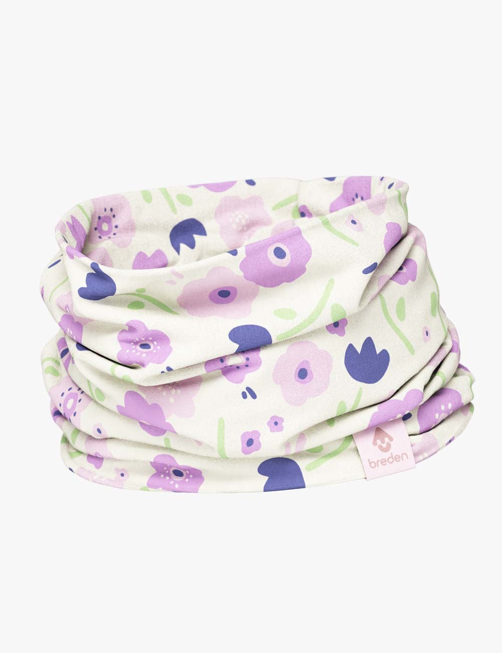 Double Cotton Tube-Scarf TOBIAS - Easy to Wear, Perfect for Mid-Seasons & Made in Europe by Breden at www.brixbailey.com
