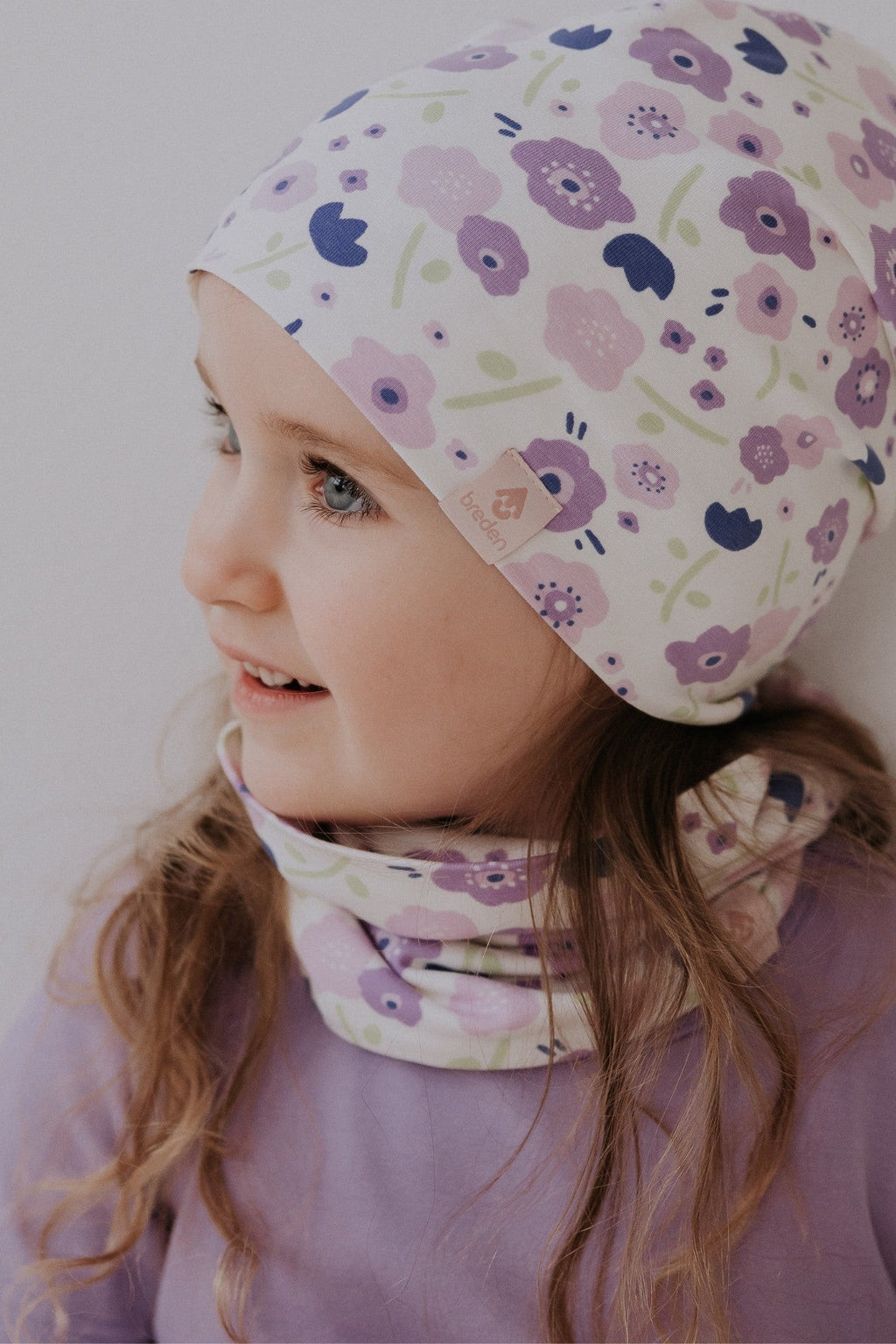 Double Cotton Tube-Scarf TOBIAS: Easy to Wear, Ideal for Mild Weather - Designed & Made in Europe by Breden at www.brixbailey.com