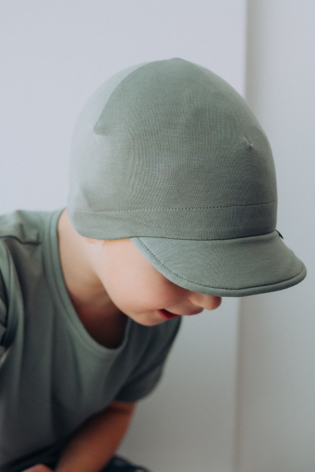 Kids Peaked Bamboo Viscose Summer Hat PHIL