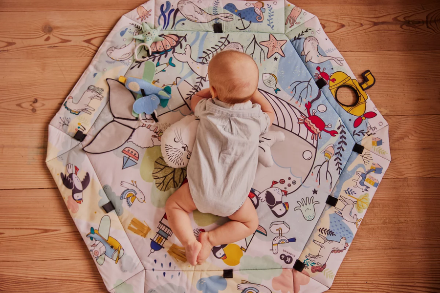 SMARTPLAY SEA Play Mat – Underwater Adventure & Sensory Gym by Kinderkraft at www.brixbailey.com