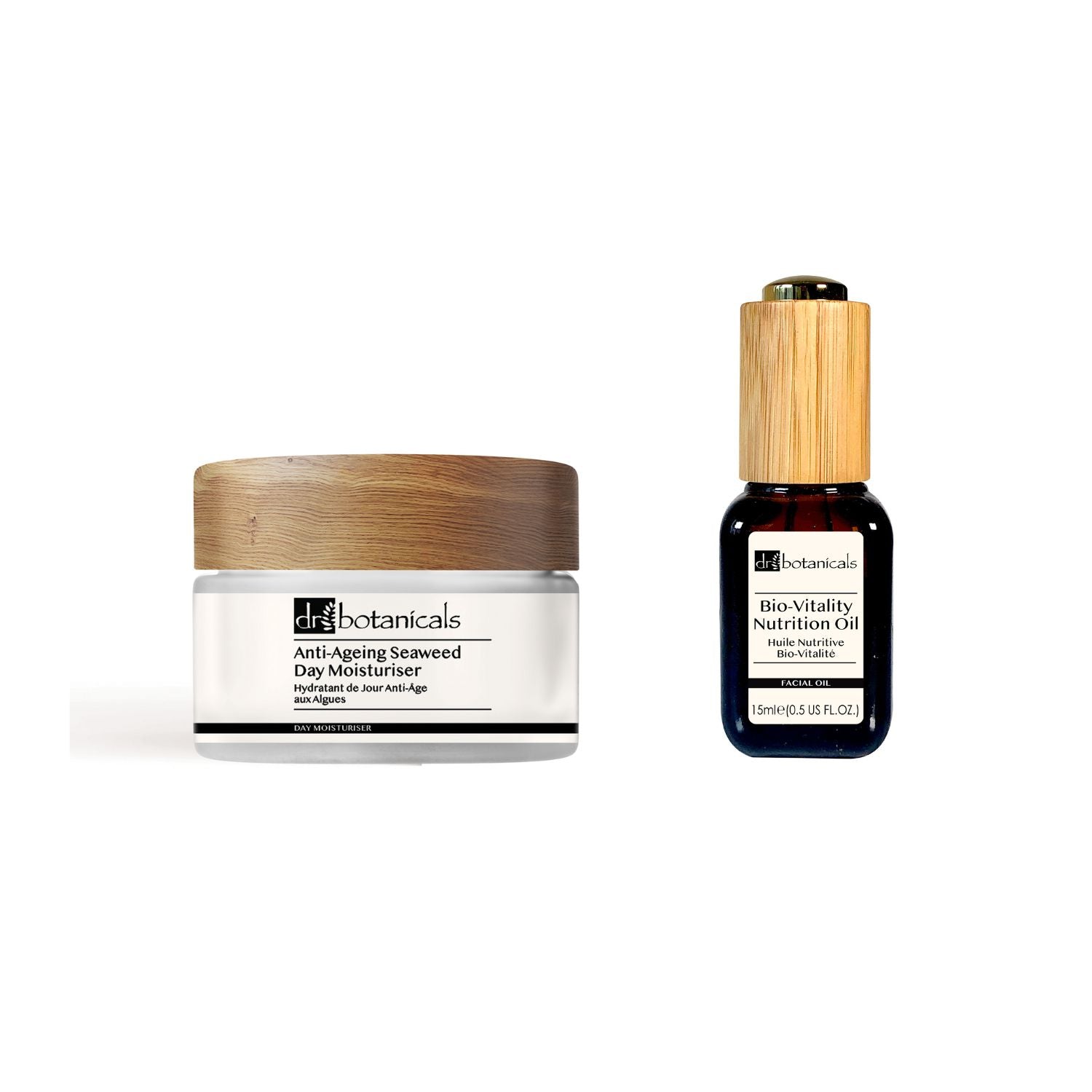 Anti Ageing Plant Based Moisturiser and Facial Oil Kit