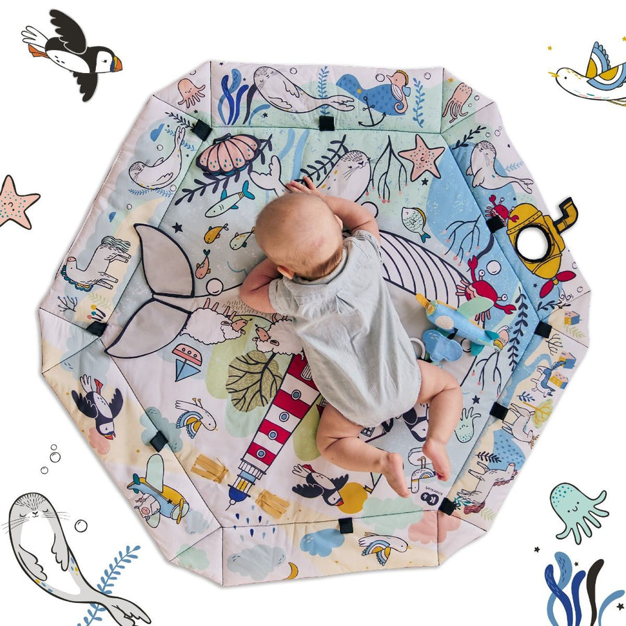 SMARTPLAY SEA Play Mat – Underwater Adventure & Sensory Fun by Kinderkraft at www.brixbailey.com