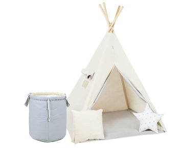 Eeyore Tipi Tent Set – Soothing Play Space for Kids by Sówka at brixbailey.com