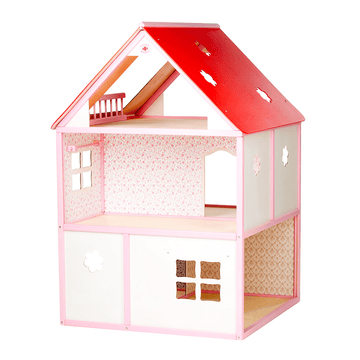 Roosi Villa Dollhouse – Handcrafted, Colorful & Imaginative Play by ROOSI Traditional Toys at www.brixbailey.com