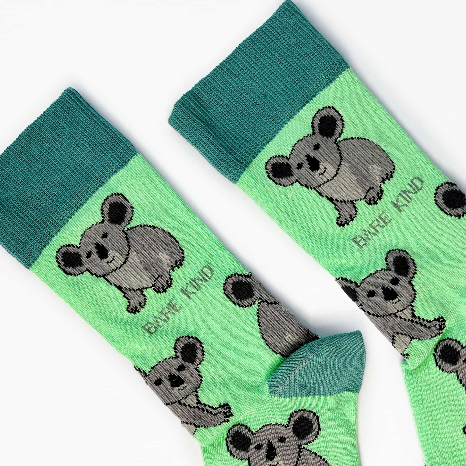 Save the Koalas Bamboo Socks