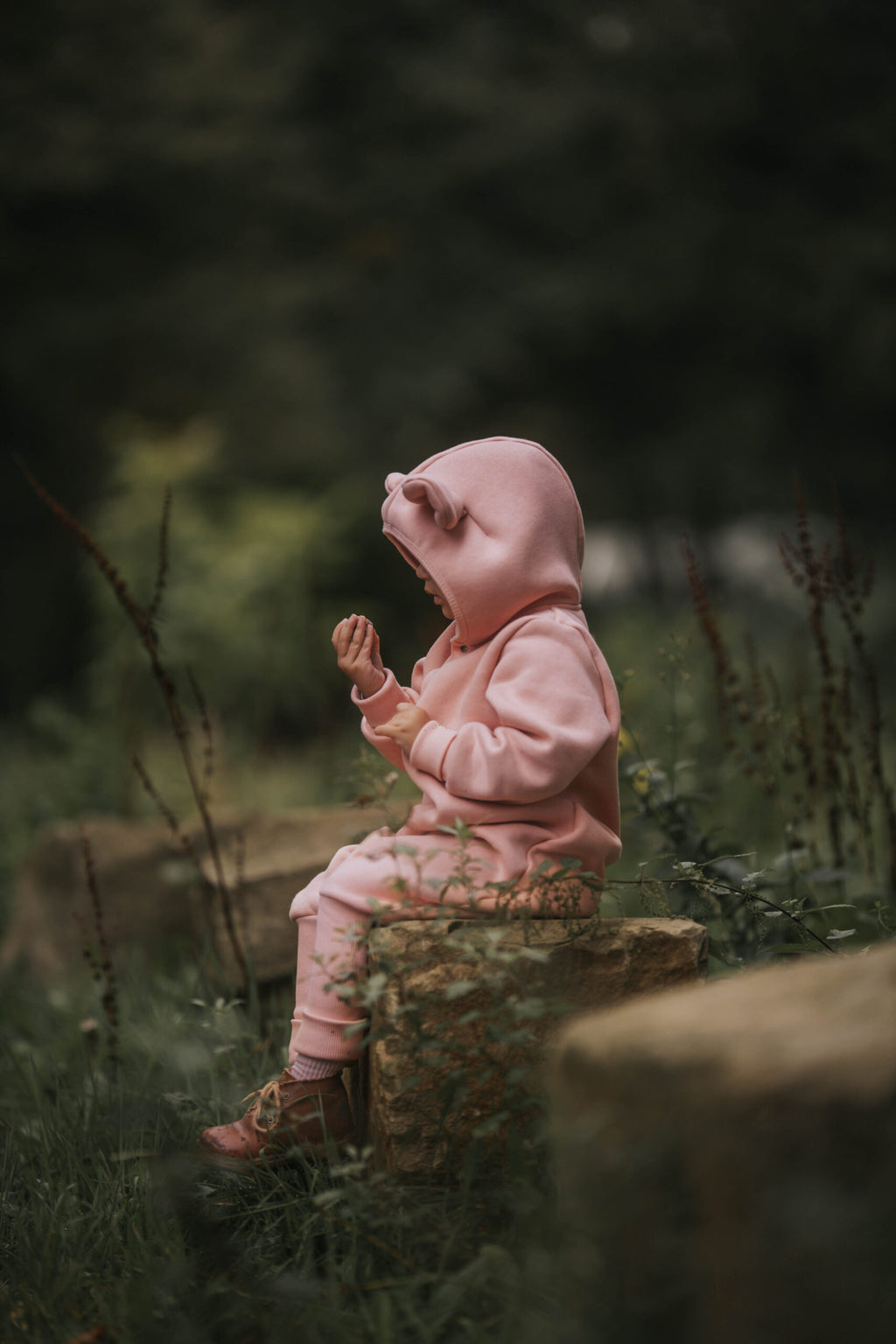 Cozy Cotton Kids Jumpsuit with Hood – Warm & Stretchable by Zezuzulla at www.brixbailey.com