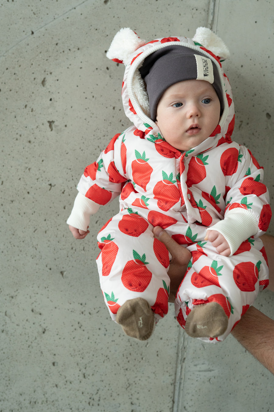 Warm & Waterproof Kids Jumpsuit with Teddy Lining – Adorable Hood by Zezuzulla at www.brixbailey.com