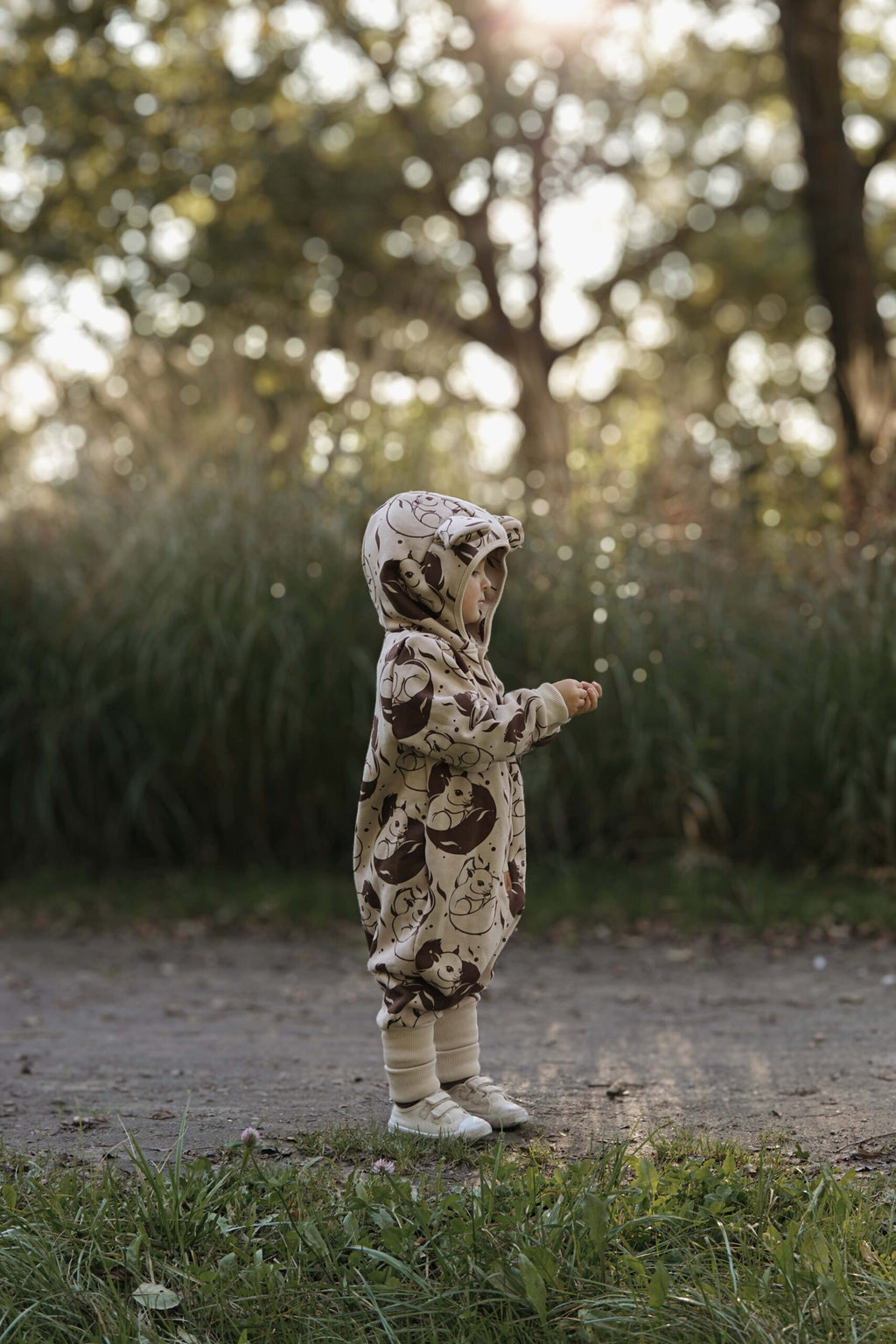 Cozy Bear Cotton Jumpsuit for Toddlers – Warm & Adorable by Zezuzulla at www.brixbailey.com