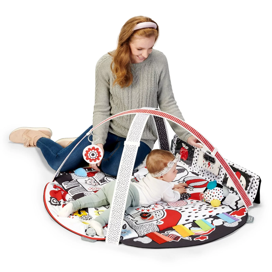 4SMART Sensory Play Mat – Develops Sight, Touch & Hearing for Babies by Kinderkraft at www.brixbailey.com