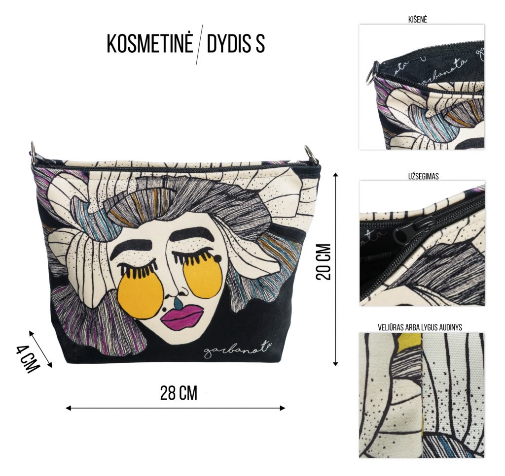 Handmade Makeup Bags by Garbanota – Artistic & Versatile by Garbanota at www.brixbailey.com