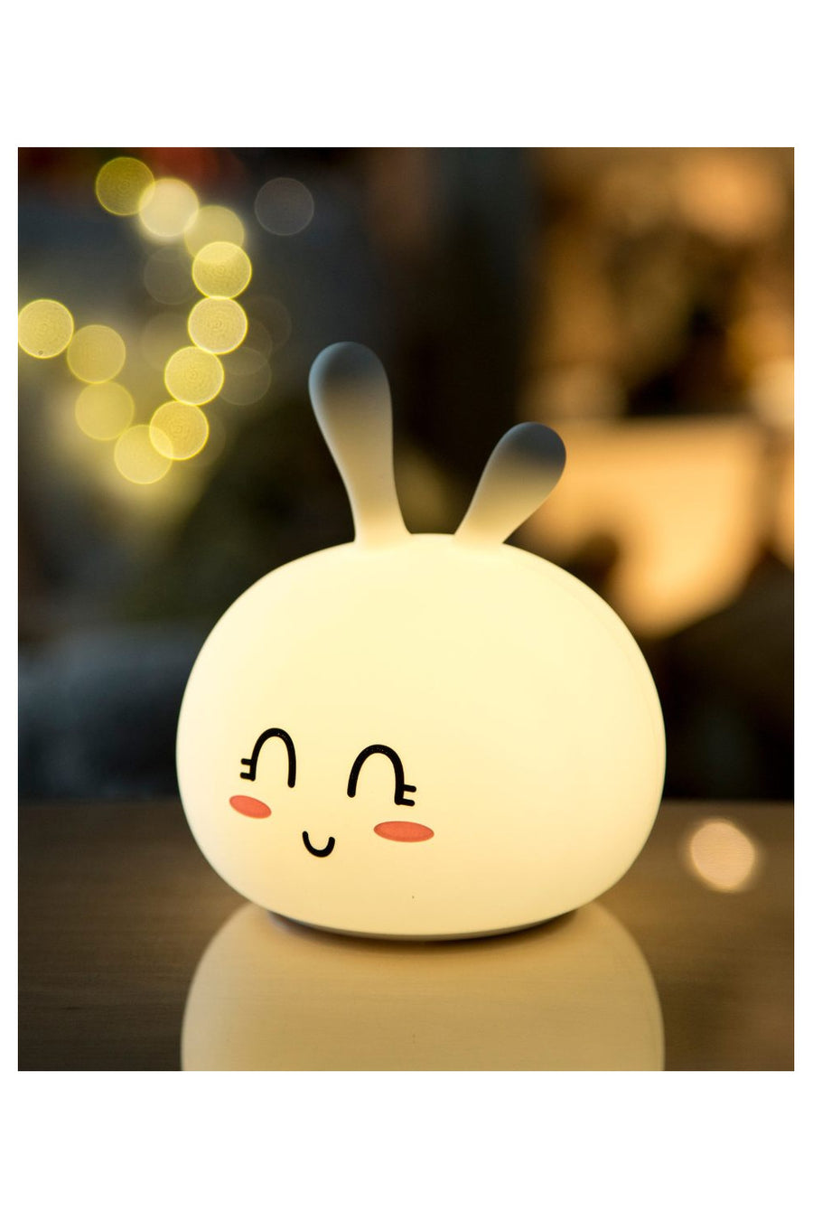 Bunny Night Lamp – Safe, Soft LED Light for Kids' Rooms by Rabbit & Friends at brixbailey.com