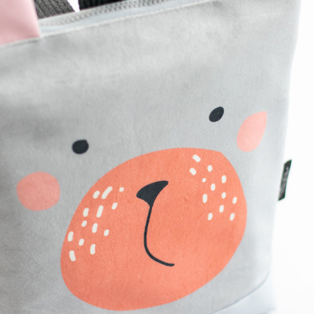 Whimsical Bunny Kids' Backpack – Durable & Playful Design by Muni at brixbailey.com