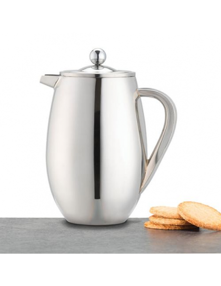 Elegant Stainless Steel French Coffee Maker – Keeps Drinks Hot by La Cafetière at www.brixbailey.com