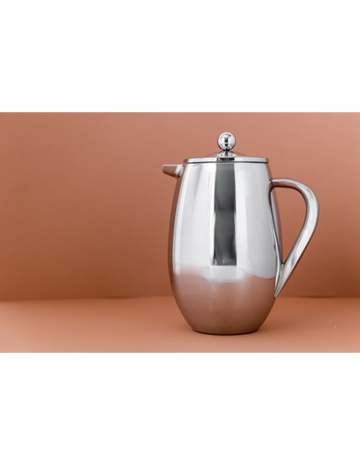 Elegant French Café Style Stainless Steel Coffee Maker – Gift Ready by La Cafetière at www.brixbailey.com