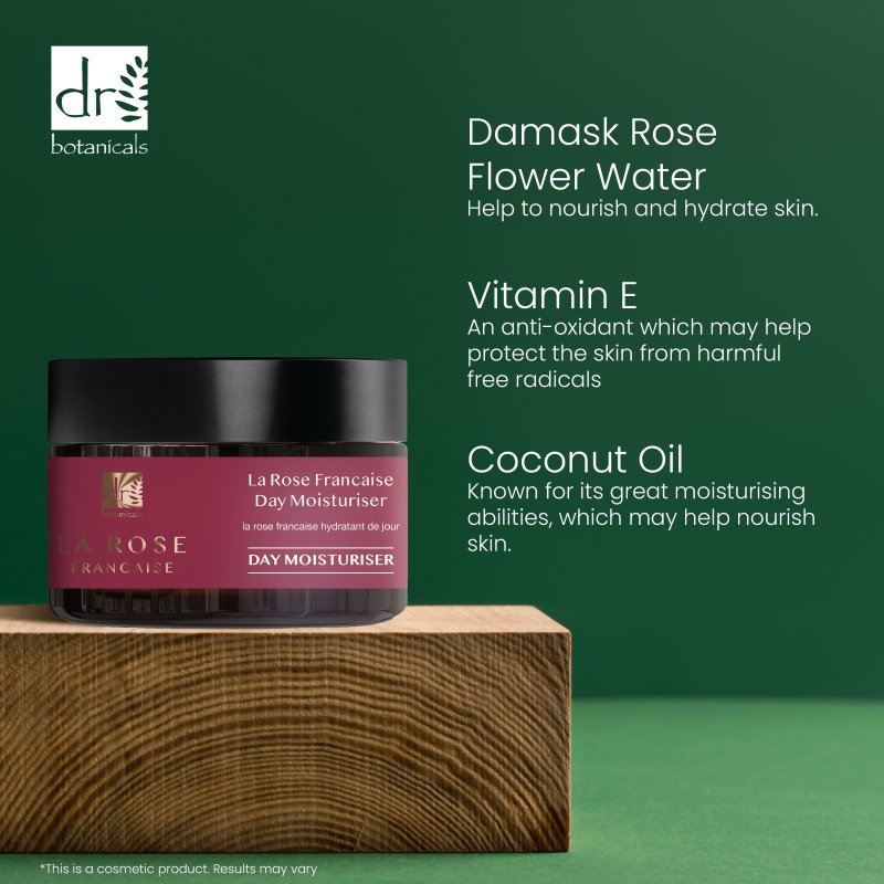 Rose Water Day Moisturiser 50ml