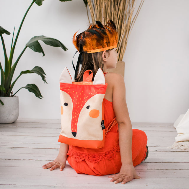 FOX Backpack - Enchanting, Durable Kids' Adventure Bag by Muni at brixbailey.com