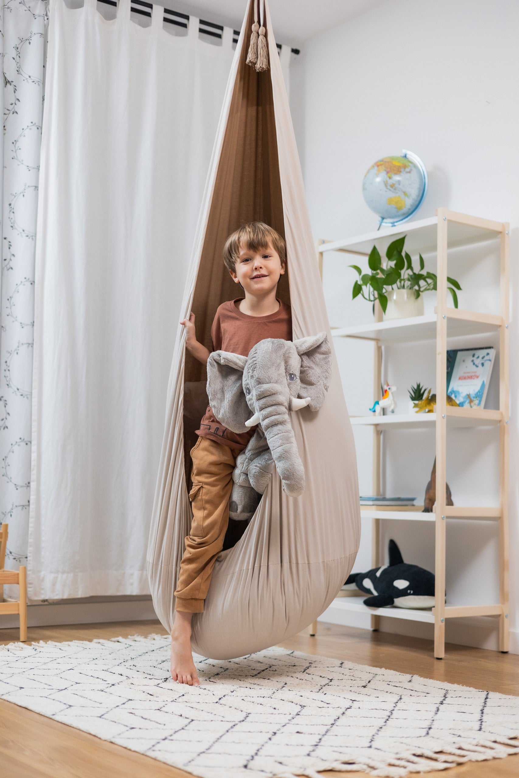 Large Cocoon Hammock "Caramel Marshmallow"