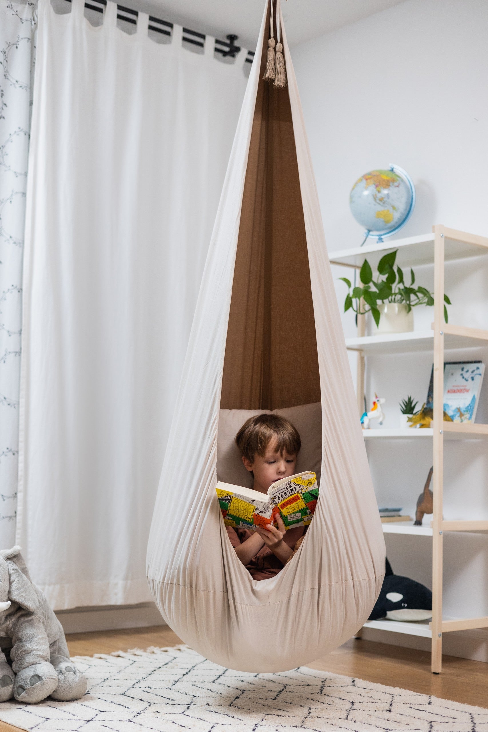 Large Cocoon Hammock "Caramel Marshmallow"