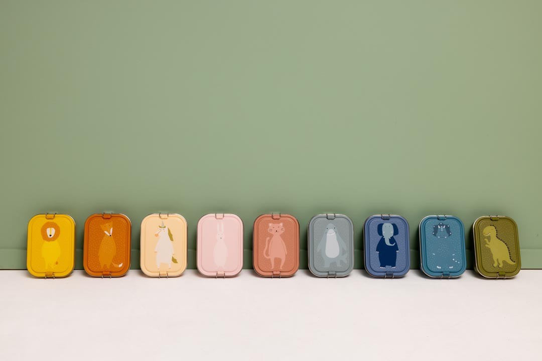 Enjoy Mealtime with Our Animal Friends Lunch Box - Durable & Child-Friendly by Trixie Baby at www.brixbailey.com