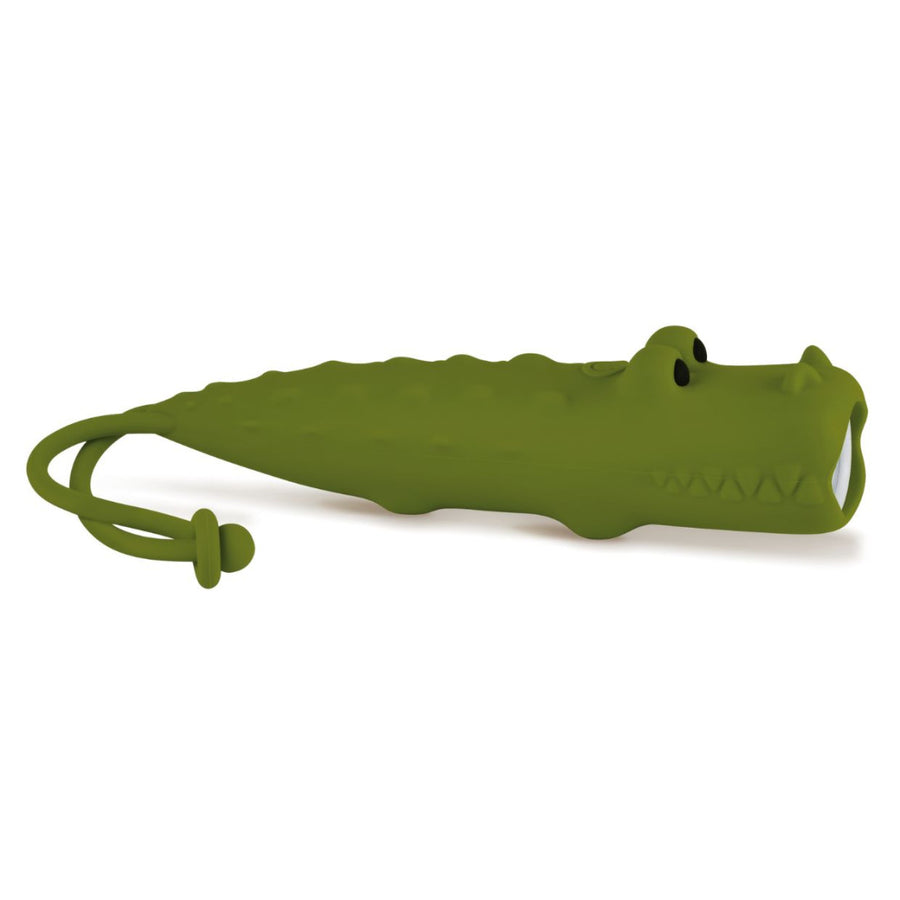 Crocoshaped Flashlight – Fun & Safe Lighting for All Ages by Rabbit & Friends at www.brixbailey.com