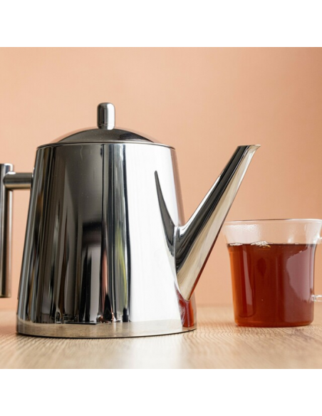 La Cafetière Infuser Jug – Elegant Stainless Steel 1.5L Kettle by La Cafetière at www.brixbailey.com