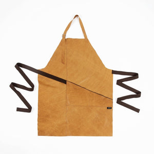 Leather Apron - Camel Brown