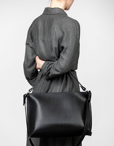 Sustainable Leather Shoulder Bag – Stylish & Versatile by Stella Soomlais at brixbailey.com