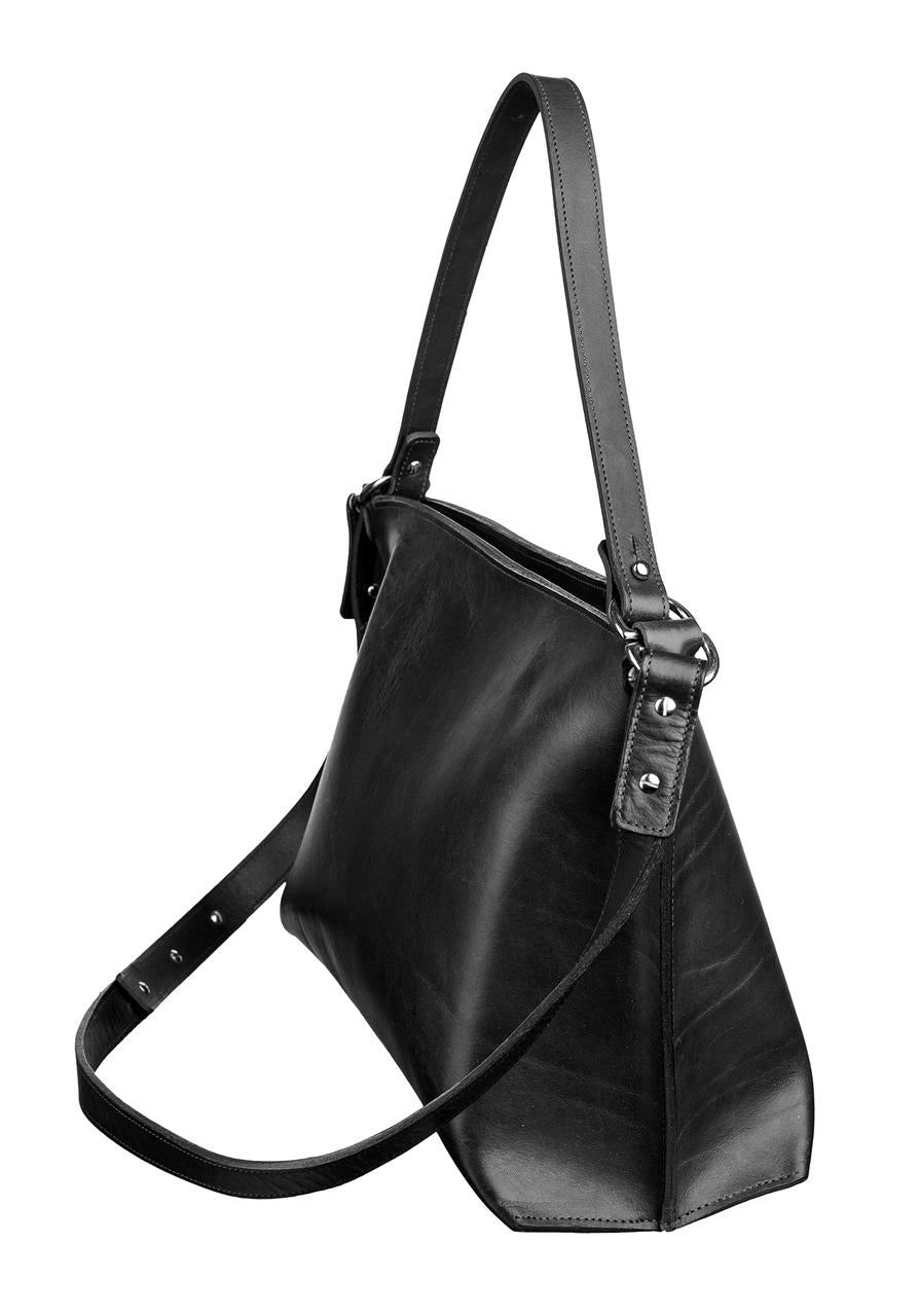 Eco-Friendly Leather Shoulder Bag – Stylish & Versatile by Stella Soomlais at brixbailey.com