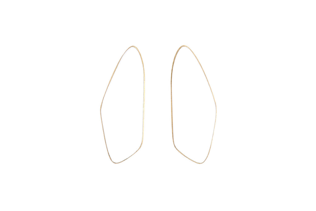 LEAVES Organic-Shaped Earrings & Pendants - Modest Yet Striking, Perfect for Any Occasion by Lisa Kroeber Jewellery at www.brixbailey.com