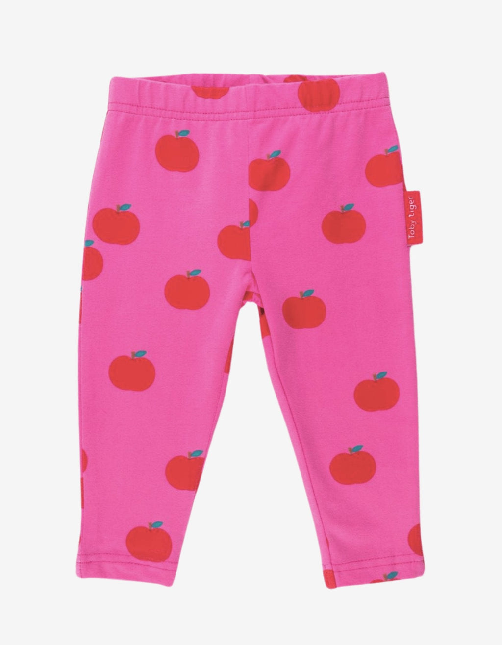 Organic Apple Print Leggings for Kids
