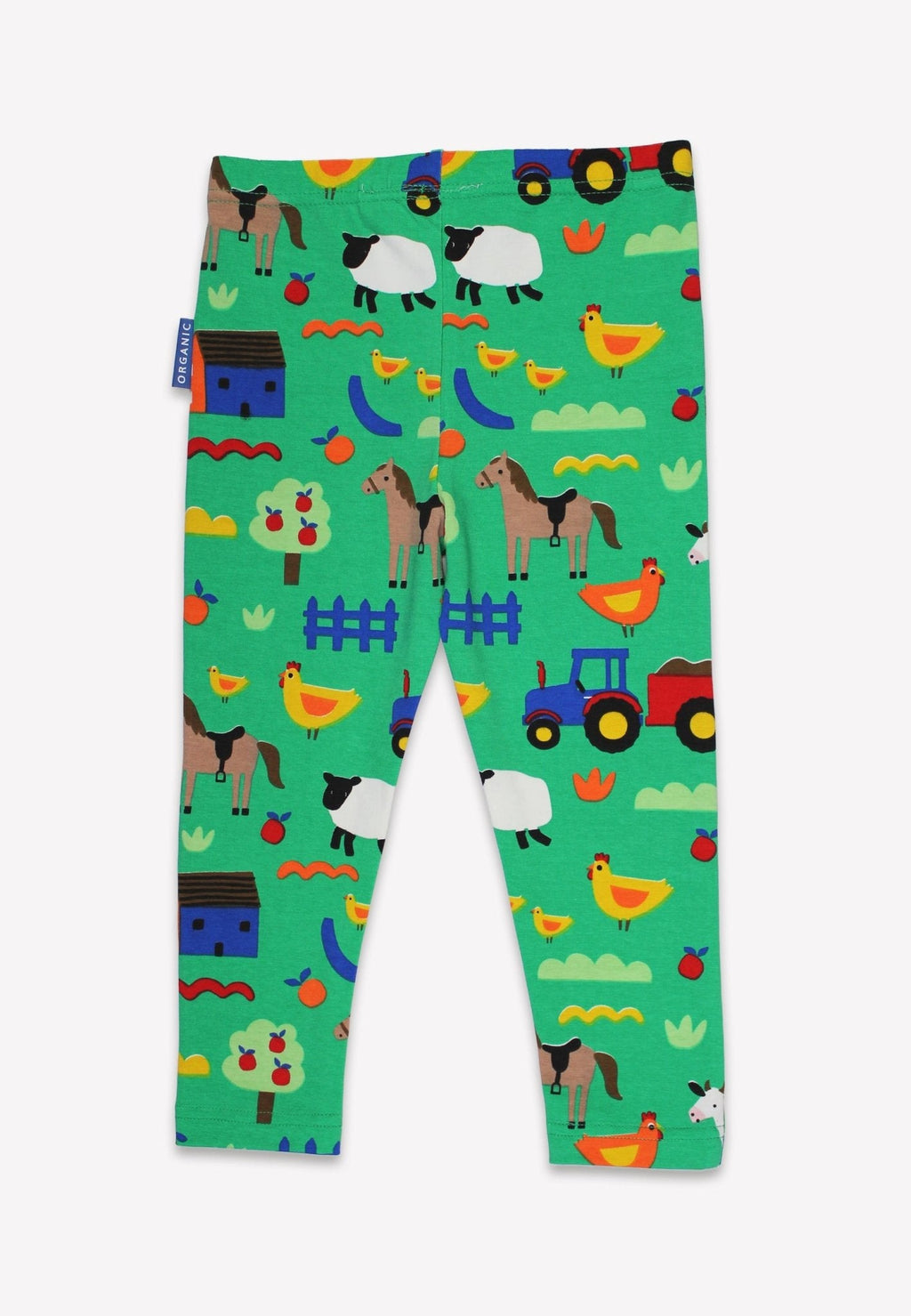 Organic Hillside Print Leggings for Kids