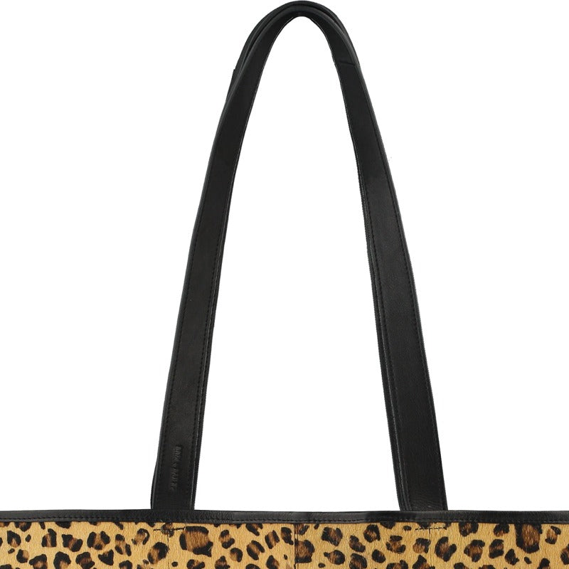 Contemporary Animal Print Leather Tote – Stylish & Spacious by Brix + Bailey at brixbailey.com