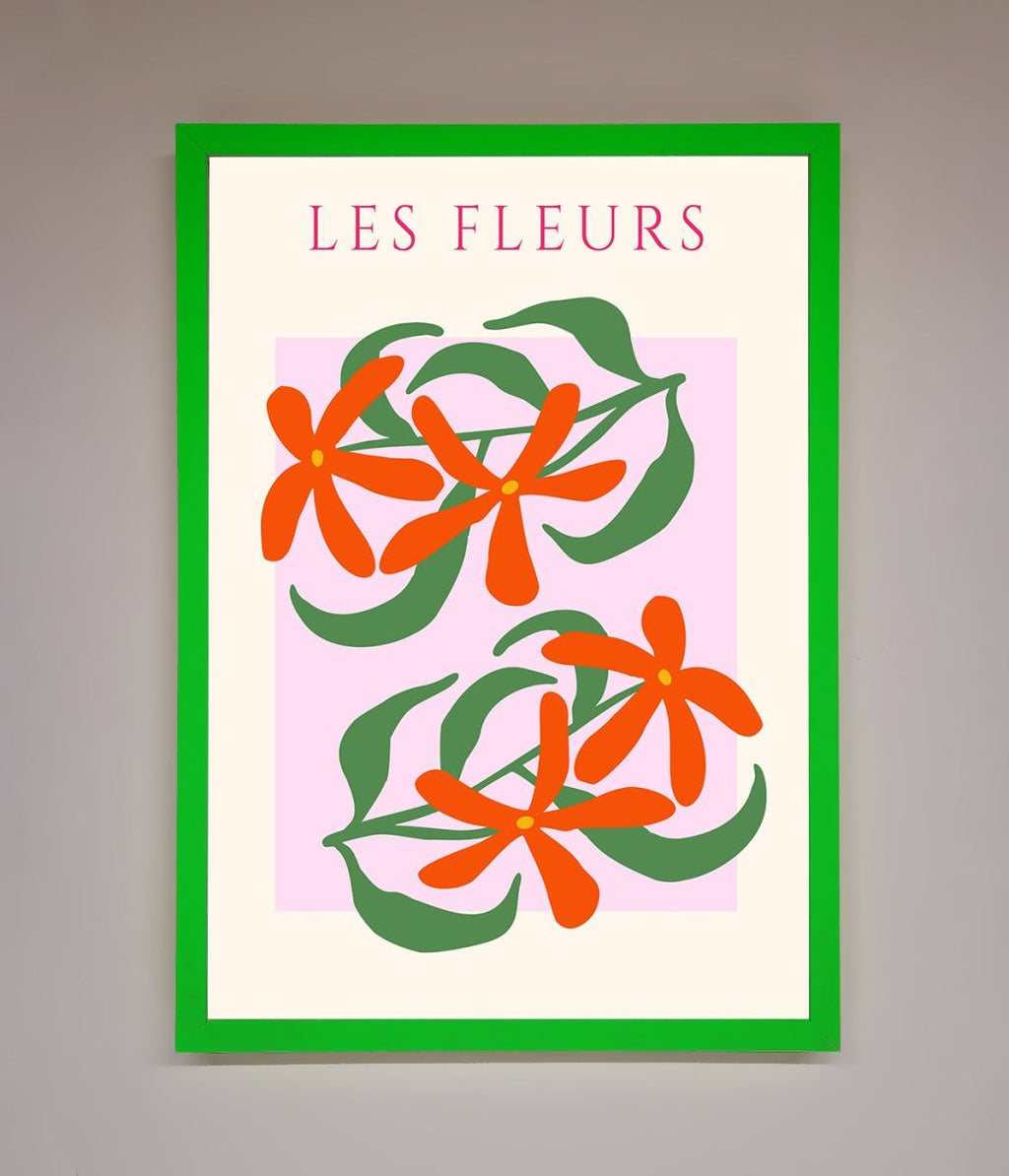 Les Fleurs Framed Print